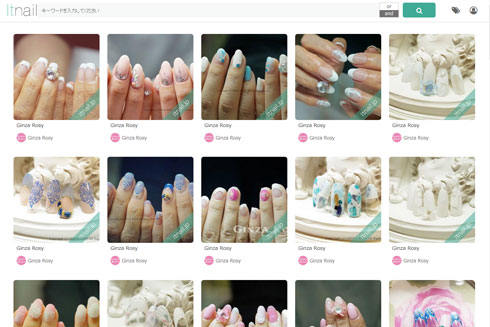 ネイルデザインの写真・画像の保存・共有サイト「itnail design」